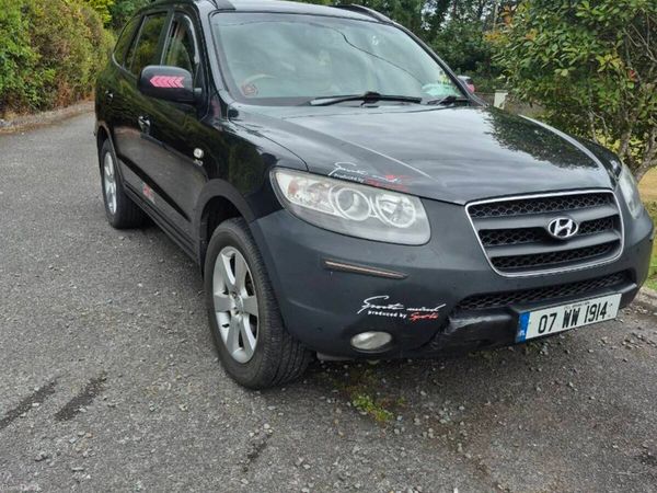 Hyundai Santa Fe SUV, Diesel, 2007, Black