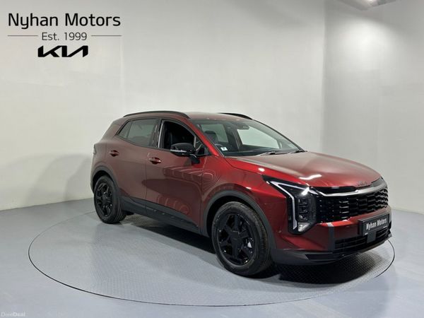 Kia Sportage SUV, Diesel Hybrid, 2026, Red