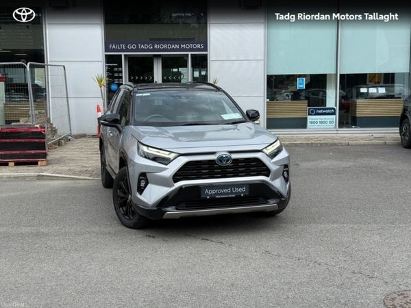 Toyota RAV4 SUV, Petrol Hybrid, 2022, Silver