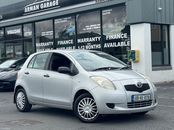 Toyota Yaris Hatchback, Petrol, 2008, Silver