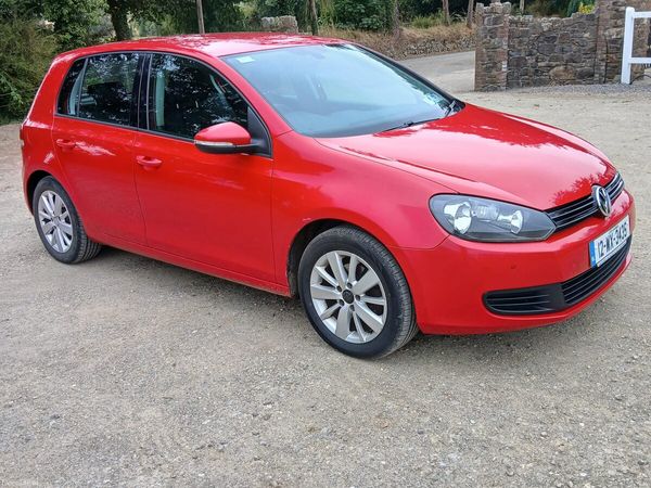 Volkswagen Golf Hatchback, Diesel, 2012, Red