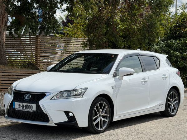 Lexus CT Hatchback, Petrol Hybrid, 2015, White