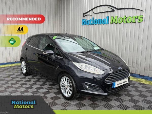Ford Fiesta Hatchback, Petrol, 2015, Black