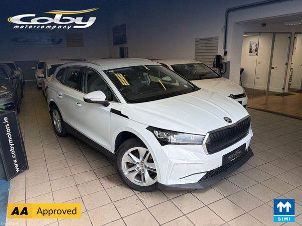 Skoda Enyaq SUV, Electric, 2023, White
