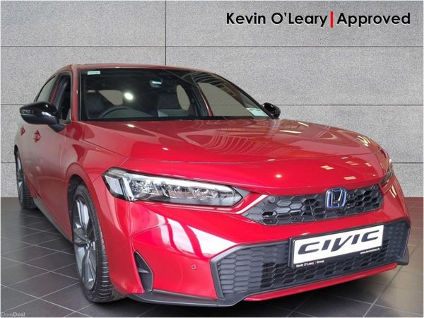 Honda Civic Hatchback, Petrol Hybrid, 2026, Red