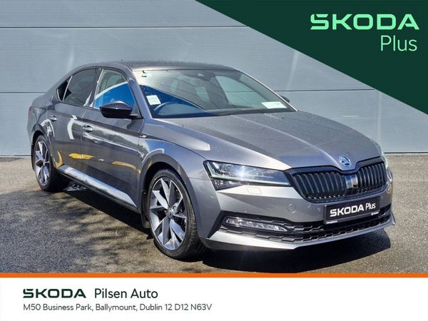 Skoda Superb Saloon, Petrol, 2023, Grey