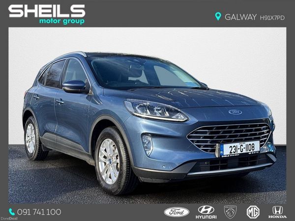 Ford Kuga SUV, Petrol Plug-in Hybrid, 2023, Blue