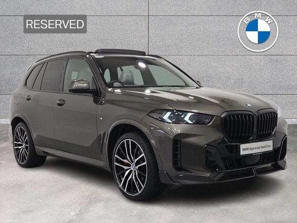 BMW X5 SUV, Petrol Plug-in Hybrid, 2025, Green