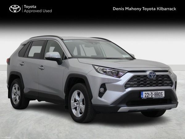 Toyota RAV4 SUV, Petrol Hybrid, 2022, Grey