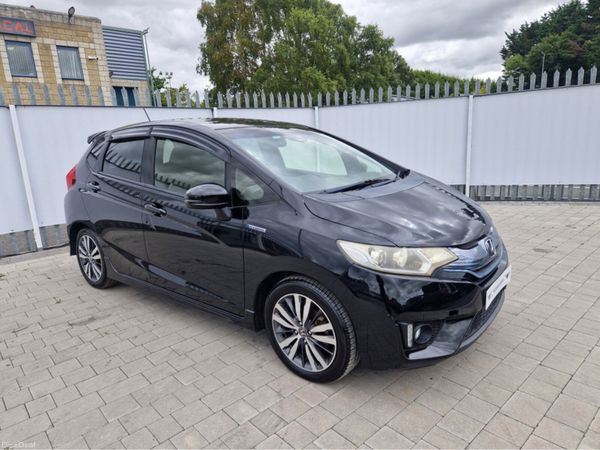 Honda Fit Hatchback, Petrol Hybrid, 2014, Blue