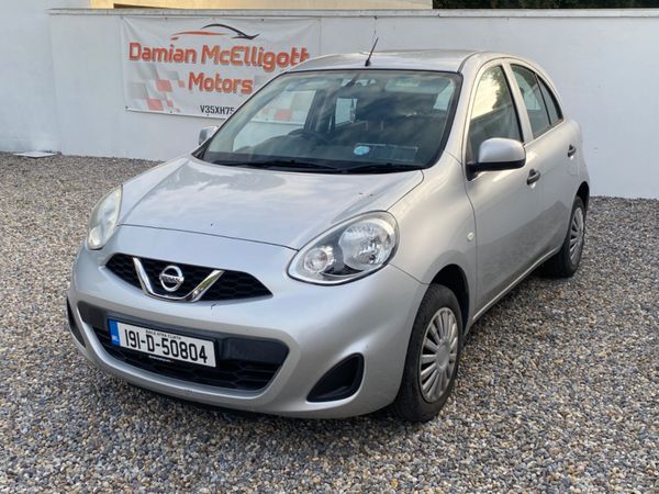 Nissan March Hatchback, Petrol, 2019, Silver