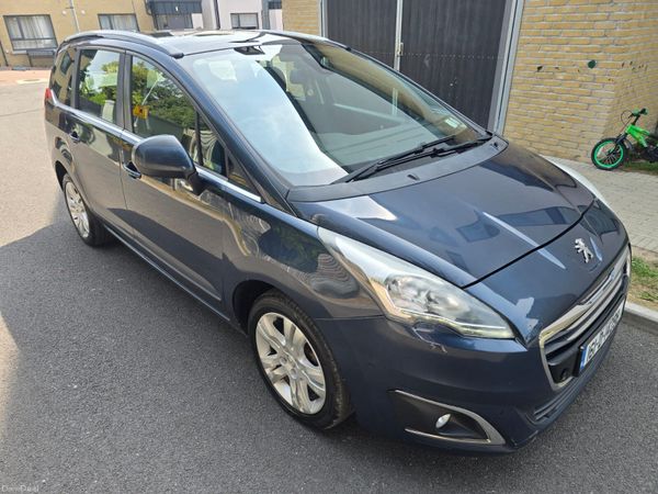 Peugeot 5008 MPV, Diesel, 2016, Blue