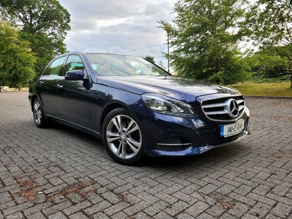 Mercedes-Benz E-Class Saloon, Diesel Hybrid, 2014, Blue