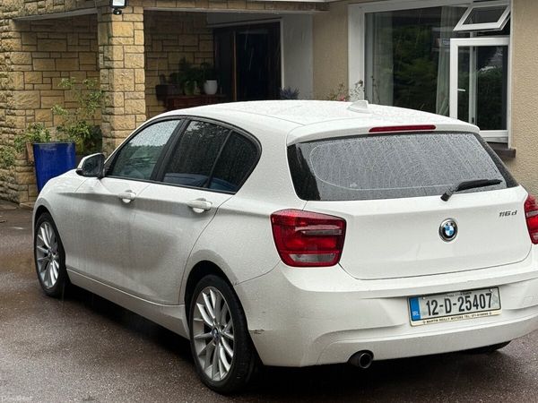 BMW 1-Series Estate/Jeep, Diesel, 2012, White