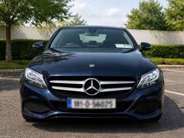 Mercedes-Benz C-Class Saloon, Petrol, 2018, Blue