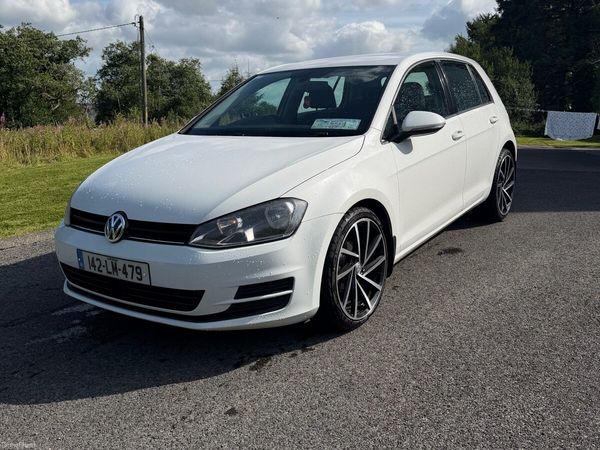 Volkswagen Golf Hatchback, Diesel, 2014, White