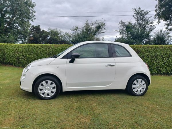 Fiat 500 Hatchback, Petrol, 2015, White