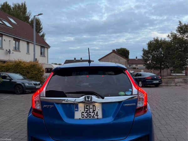 Honda Fit Hatchback, Petrol Hybrid, 2015, Blue