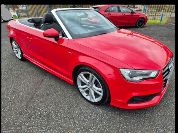 Audi A3 Convertible, Diesel, 2015, Red