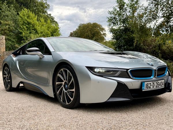 BMW i8 Coupe, Petrol Plug-in Hybrid, 2016, Silver