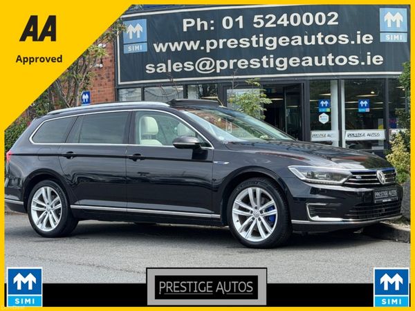 Volkswagen Passat Estate, Petrol Plug-in Hybrid, 2017, Black