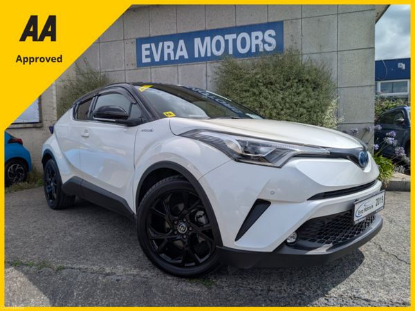 Toyota C-HR SUV, Petrol Hybrid, 2019, White