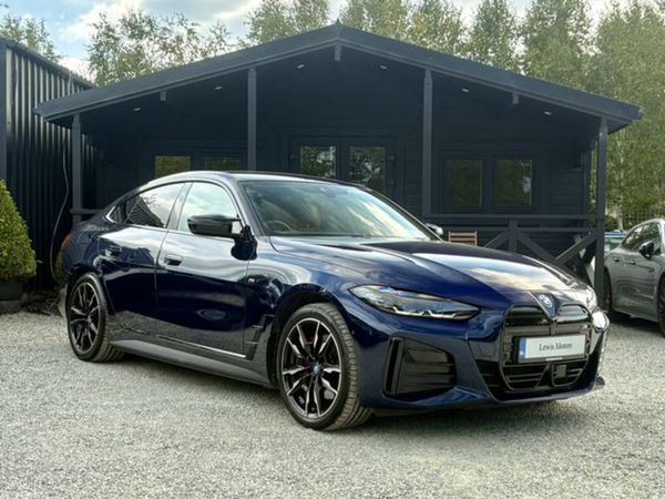 BMW i4 Saloon, Electric, 2023, Blue