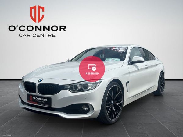 BMW 4-Series Saloon, Diesel, 2017, White