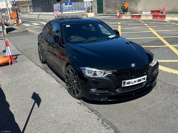 BMW 3-Series Saloon, Diesel, 2018, Black