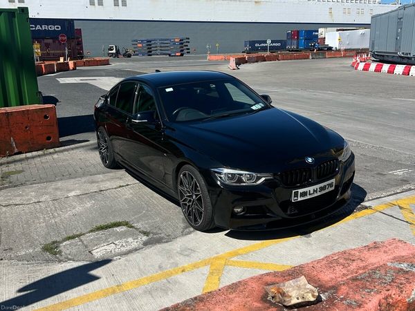 BMW 3-Series Saloon, Diesel, 2018, Black