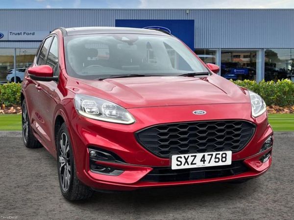 Ford Kuga Estate, Petrol Hybrid, 2023, Red