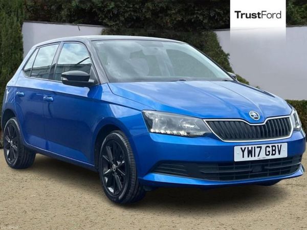 Skoda Fabia Hatchback, Petrol, 2017, Blue