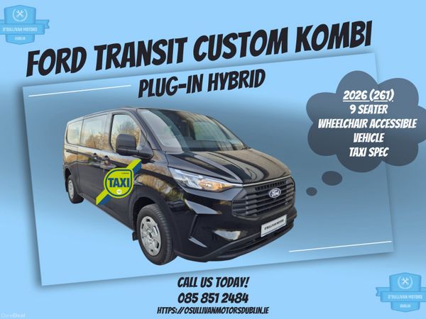 Ford Transit Custom MPV, Petrol Plug-in Hybrid, 2026, Other