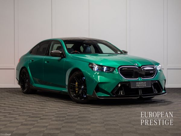 BMW M5 Saloon, Petrol Plug-in Hybrid, 2024, Green