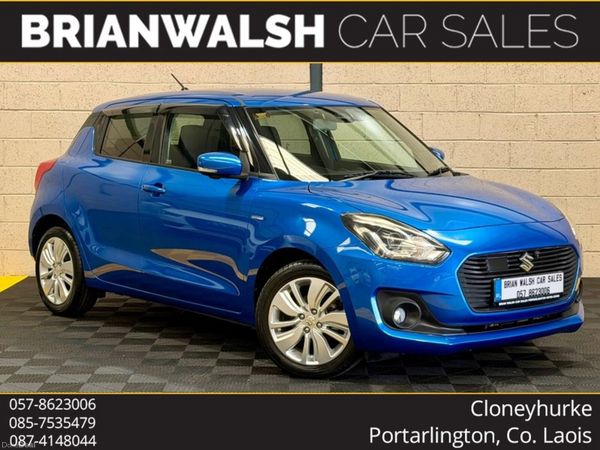 Suzuki Swift Hatchback, Petrol Hybrid, 2017, Blue
