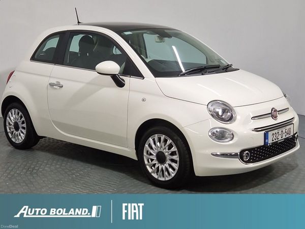 Fiat 500 Hatchback, Petrol, 2023, White