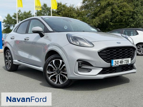 Ford Puma SUV, Petrol Hybrid, 2024, Grey