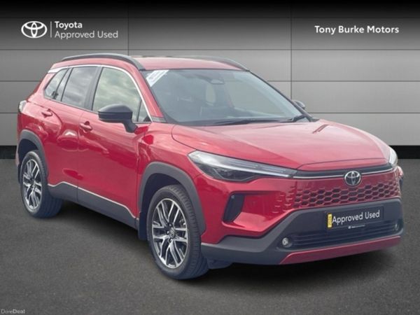 Toyota Corolla Cross SUV, Petrol Hybrid, 2026, Red