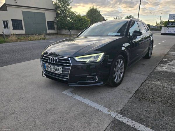 Audi A4 Estate, Petrol, 2018, Black