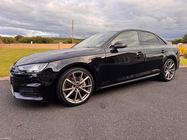 Audi A4 Saloon, Diesel, 2017, Black