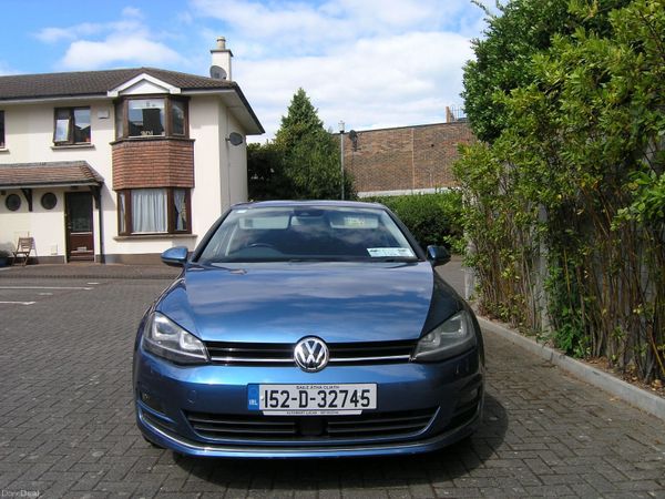 Volkswagen Golf Hatchback, Petrol, 2015, Blue