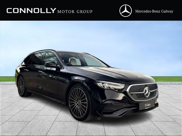 Mercedes-Benz E-Class Estate, Diesel Plug-in Hybrid, 2026, Black