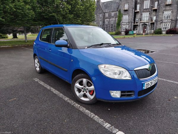 Skoda Fabia Hatchback, Petrol, 2009, Blue