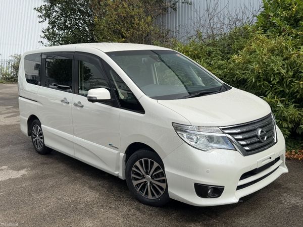 Nissan Serena MPV, Petrol Hybrid, 2016, White