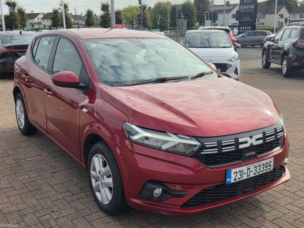 Dacia Sandero Hatchback, Petrol, 2023, Red