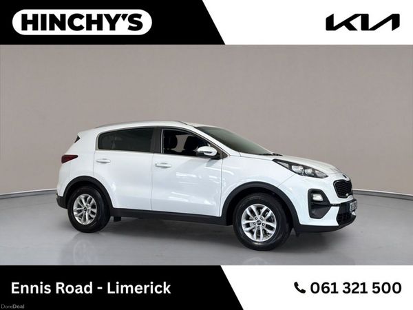 Kia Sportage MPV, Diesel Hybrid, 2021, White