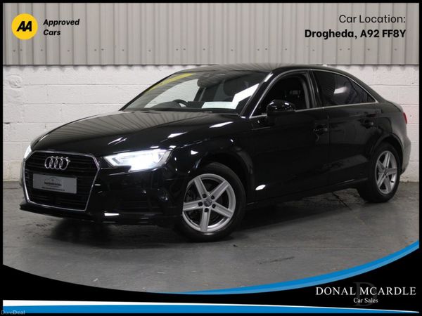 Audi A3 Saloon, Petrol, 2018, Black