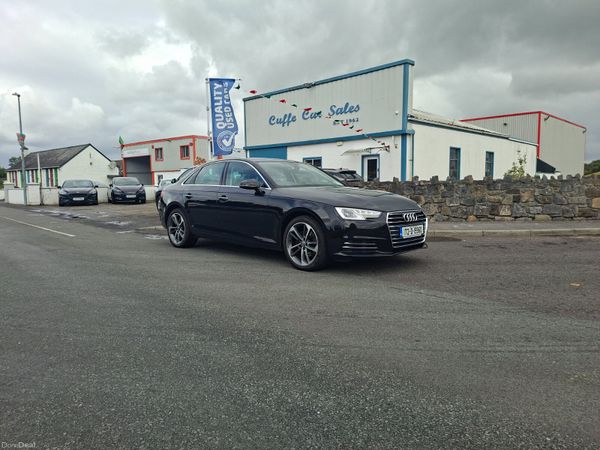 Audi A4 Saloon, Diesel, 2017, Black
