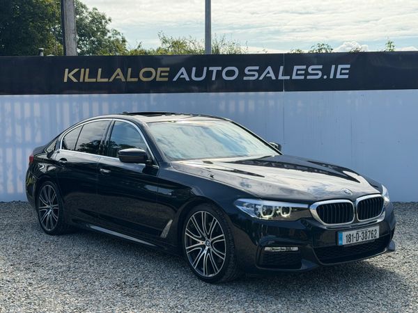 BMW 5-Series Saloon, Diesel, 2018, Black