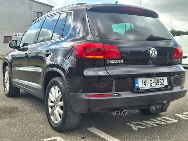 Volkswagen Tiguan SUV, Diesel, 2014, Black